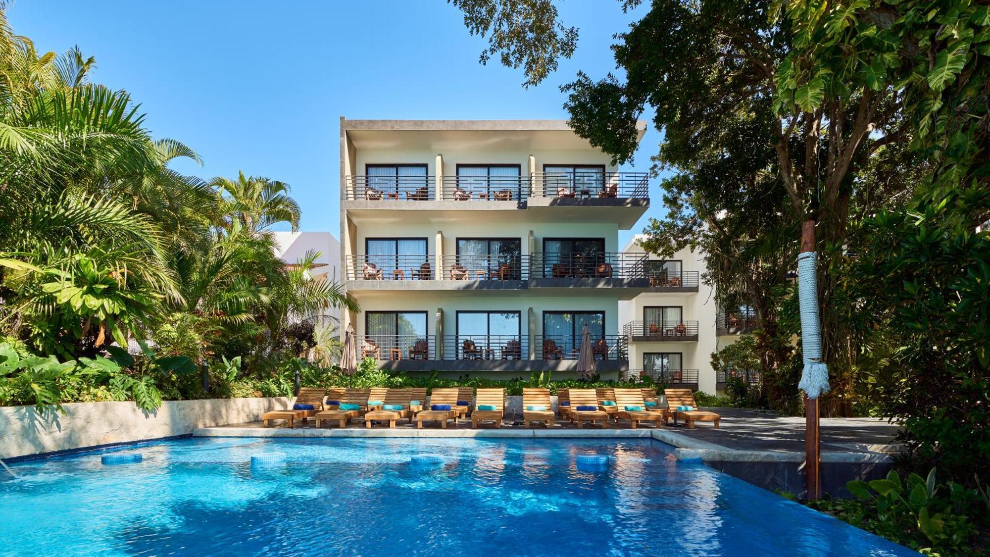 Cristalino Lagoon Front Hotel, Restaurant & Spa Бакалар Екстер'єр фото