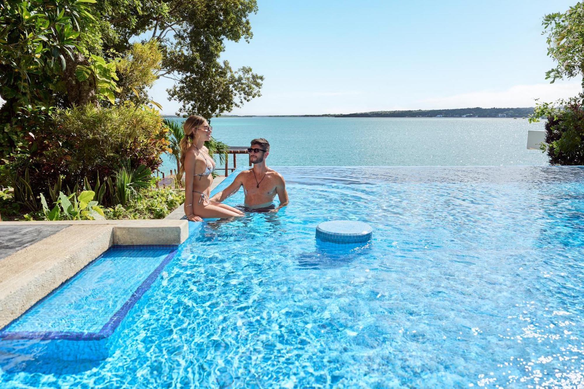 Cristalino Lagoon Front Hotel, Restaurant & Spa Бакалар Екстер'єр фото