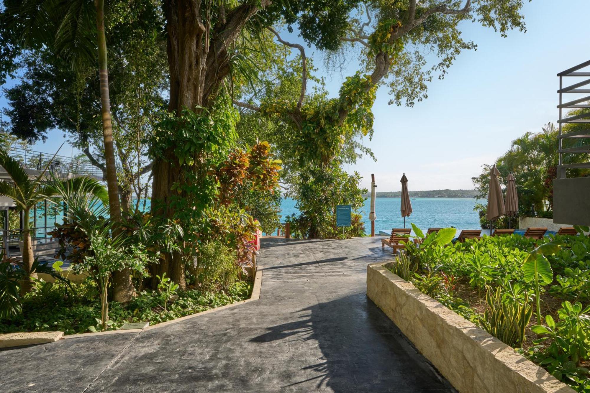 Cristalino Lagoon Front Hotel, Restaurant & Spa Бакалар Екстер'єр фото